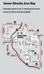 Denver Metro bike map