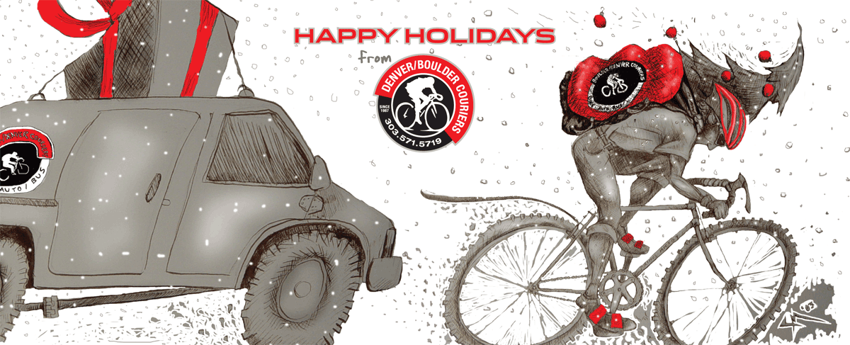 Happy Holidays from Denver Boulder Couriers